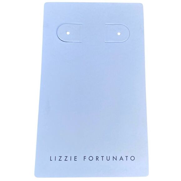 Lizzie Fortunato Saffron Drop Pink Mother of Pearl/Fushia Circle Earrings NWOT - Picture 7 of 8